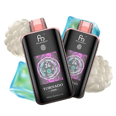 RandM Tornado 25000 White Gummy Ice