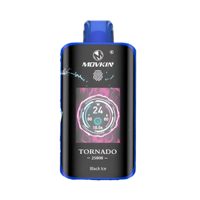 RandM Tornado 25000 Einweg Vape Black Ice – 25000 Züge Produktbild