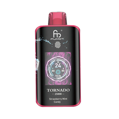 RandM Tornado 25000 Strawberry Mint Candy