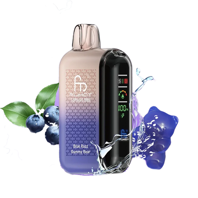 RandM Tornado 20000 Blue Razz Gummy Bear - Einweg-Vape 20.000 Züge TPD2 - evapekaufen.de