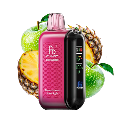 RandM Tornado 20000 Einweg Vape Pineapple Lemon Green Apple – 20000 Züge Produktbild