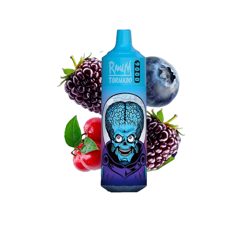 RandM Tornado 9000 Blueberry Cherry Cranberry