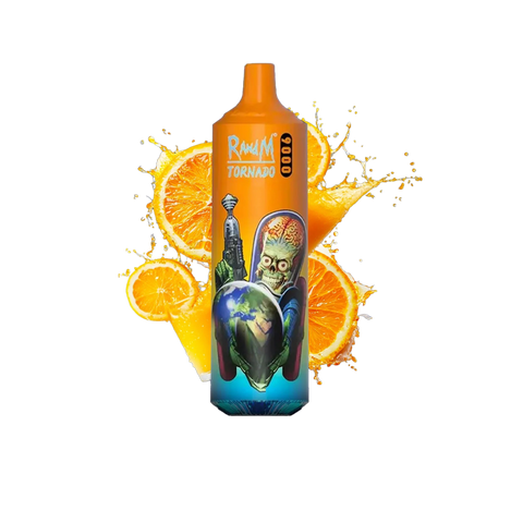 RandM Tornado 9000 Orange Soda