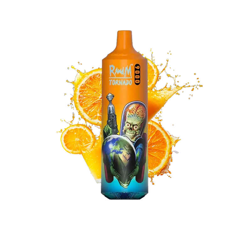 RandM Tornado 9000 Orange Soda
