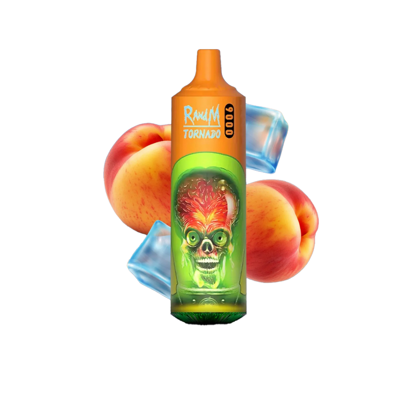 RandM Tornado 9000 Peach Ice