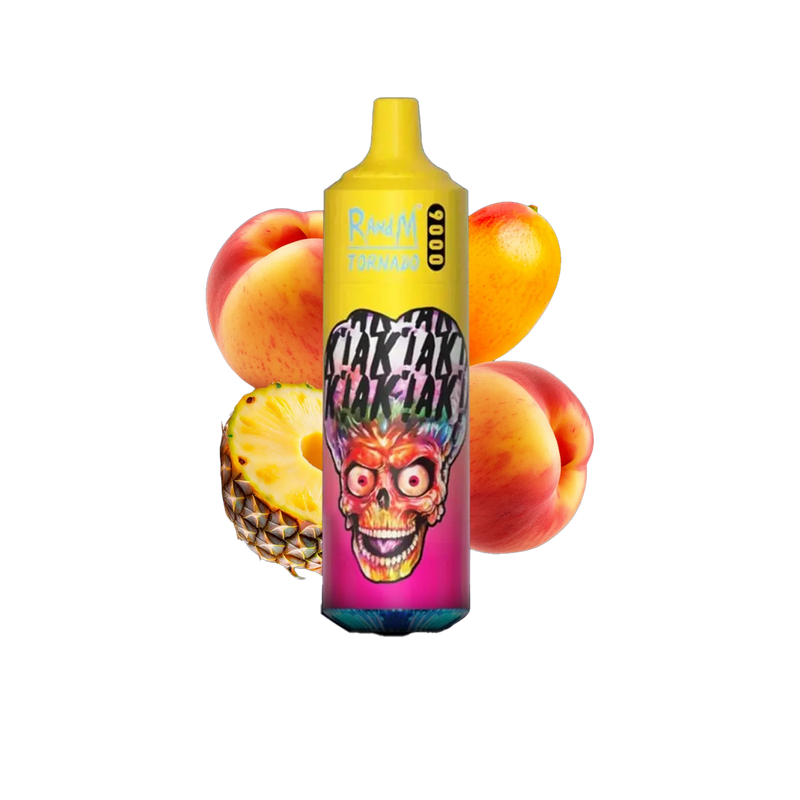 RandM Tornado 9000 Peach Mango Pineapple