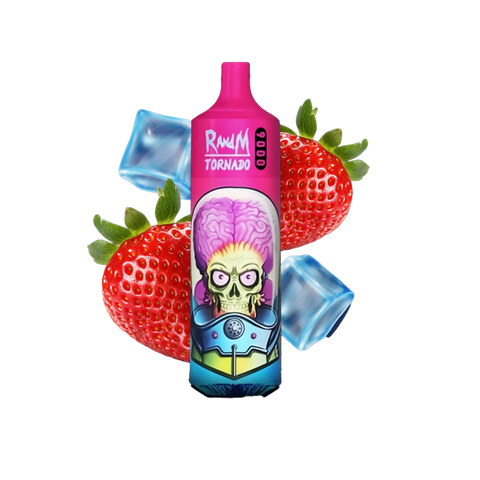 RandM Tornado 9000 Strawberry Ice