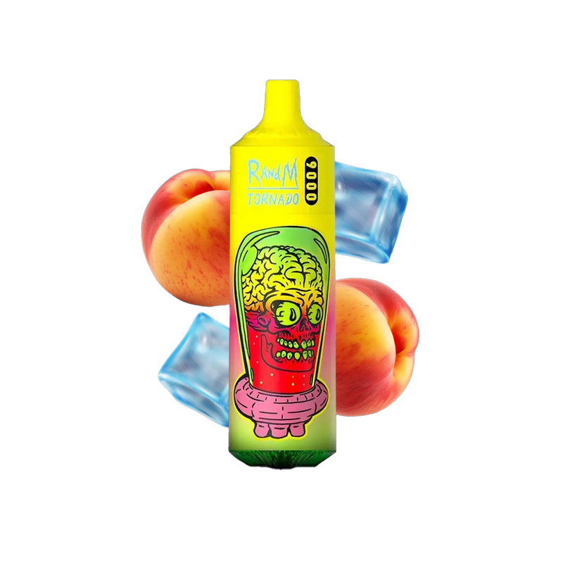 RandM Tornado 9000 Summer Peach Ice
