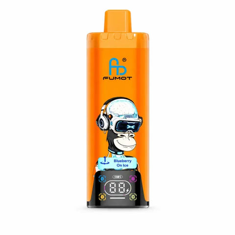 Fumot RandM Eco 4in1 80000 - Blueberry on Ice, Pineapple Lemonade, Peach Mango Watermelon & Blue Razz Cherry