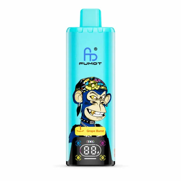 Fumot RandM Eco 4in1 80000 - Grape Burst, Blueberry Sour Raspberry, Strawberry Raspberry Cherry Ice & Cherry Ice