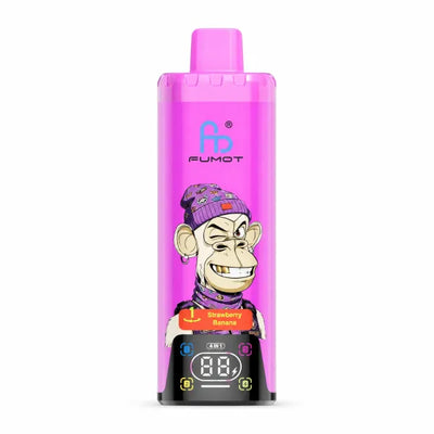 Fumot RandM Eco 4in1 80000 - Strawberry Banana, Strawberry Kiwi, Strawberry Watermelon & Strawberry Ice