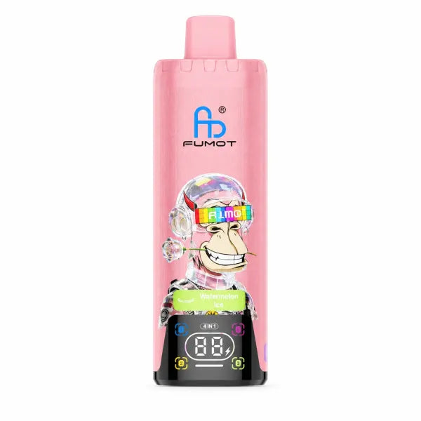Fumot RandM Eco 4in1 80000 - Watermelon Ice, Peach Mango, Lady Killer & Strawberry Red Bull