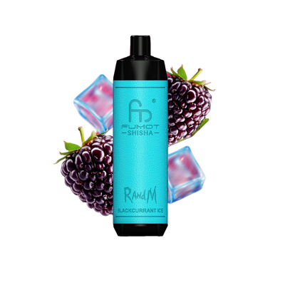 RandM Shisha 10000 Einweg Vape Blackcurrant Ice – 10000 Züge Produktbild