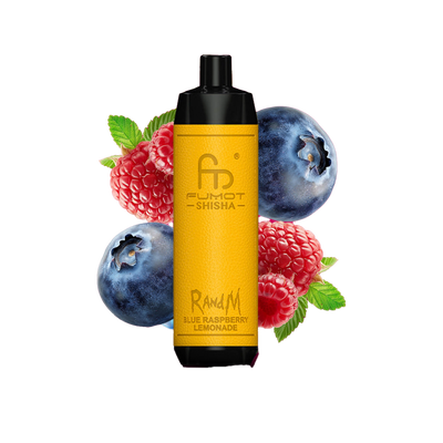 RandM Shisha 10000 Einweg Vape Blue Raspberry Lemonade – 10000 Züge Produktbild