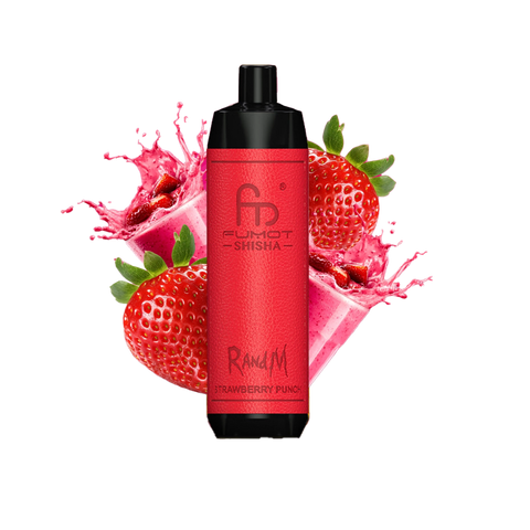 RandM Shisha 10000 Strawberry Punch