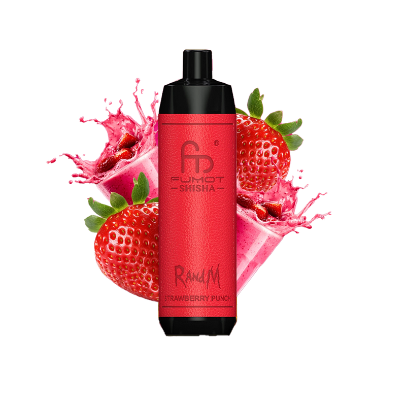 RandM Shisha 10000 Strawberry Punch