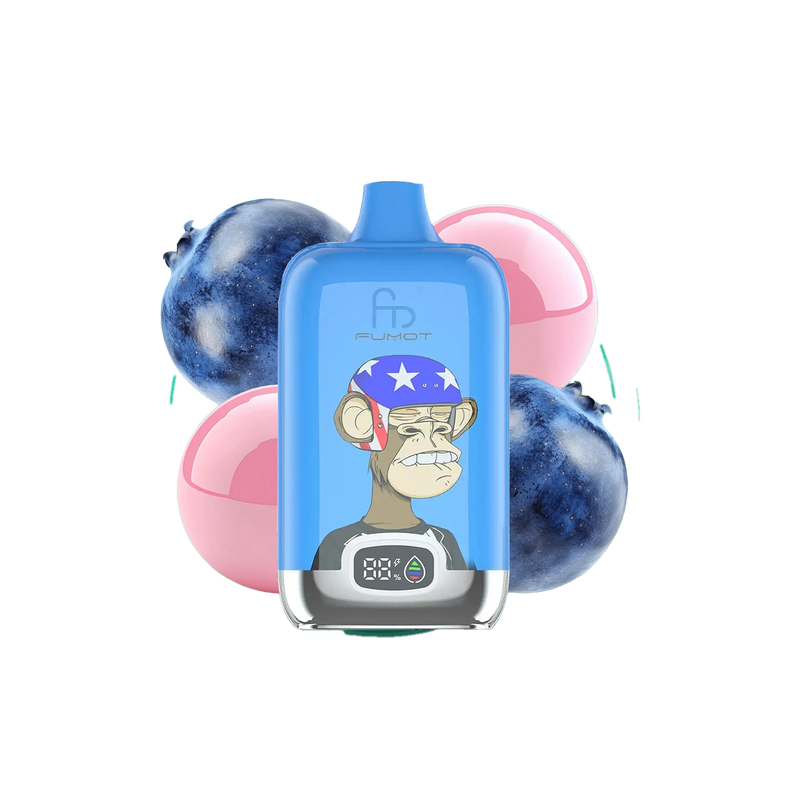 RandM Tornado 12000 Blueberry Bubblegum