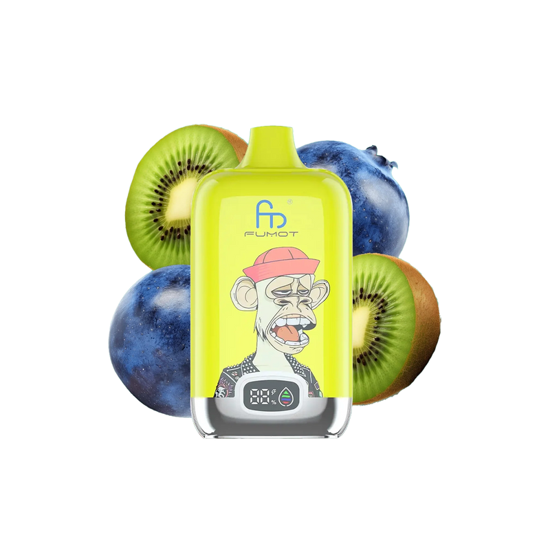 RandM Tornado 12000 Blueberry Kiwi