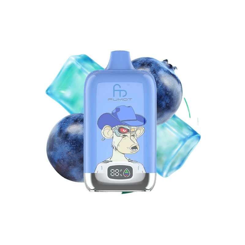 RandM Tornado 12000 Blueberry On Ice