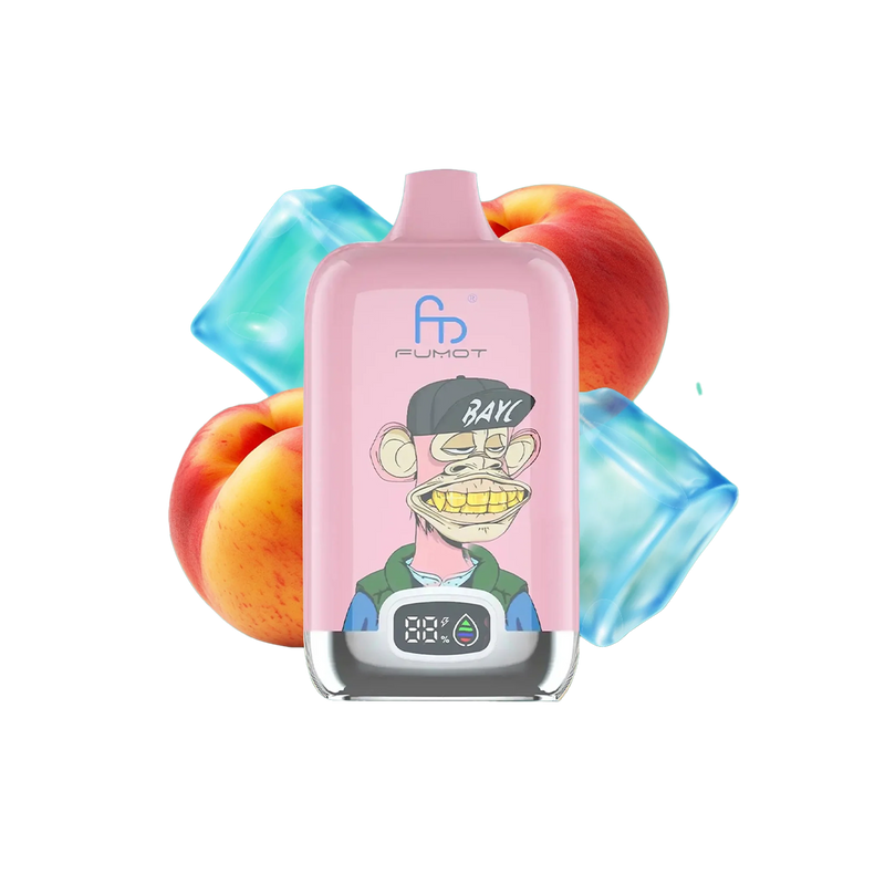 RandM Tornado 12000 Peach Ice