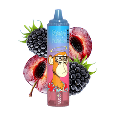 RandM Tornado 15000 Blue Razz Cherry