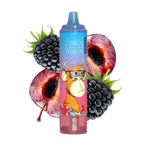 RandM Tornado 15000 Blue Razz Cherry