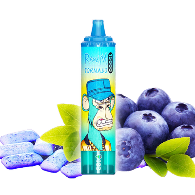 RandM Tornado 15000 Blueberry Bubblegum