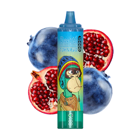 RandM Tornado 15000 Blueberry Pomegranate