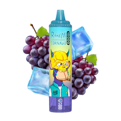 RandM Tornado 15000 Grape Ice