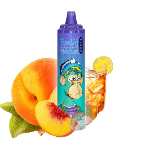 RandM Tornado 15000 Ice Tea Peach Ice