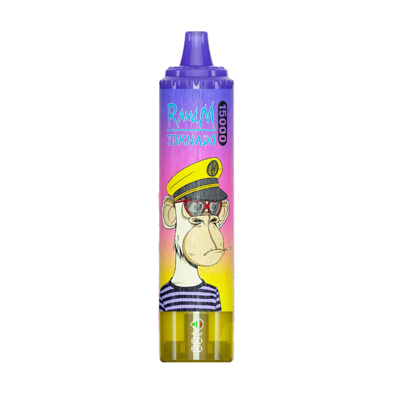 RandM Tornado 15000 Peach Blueberry Candy