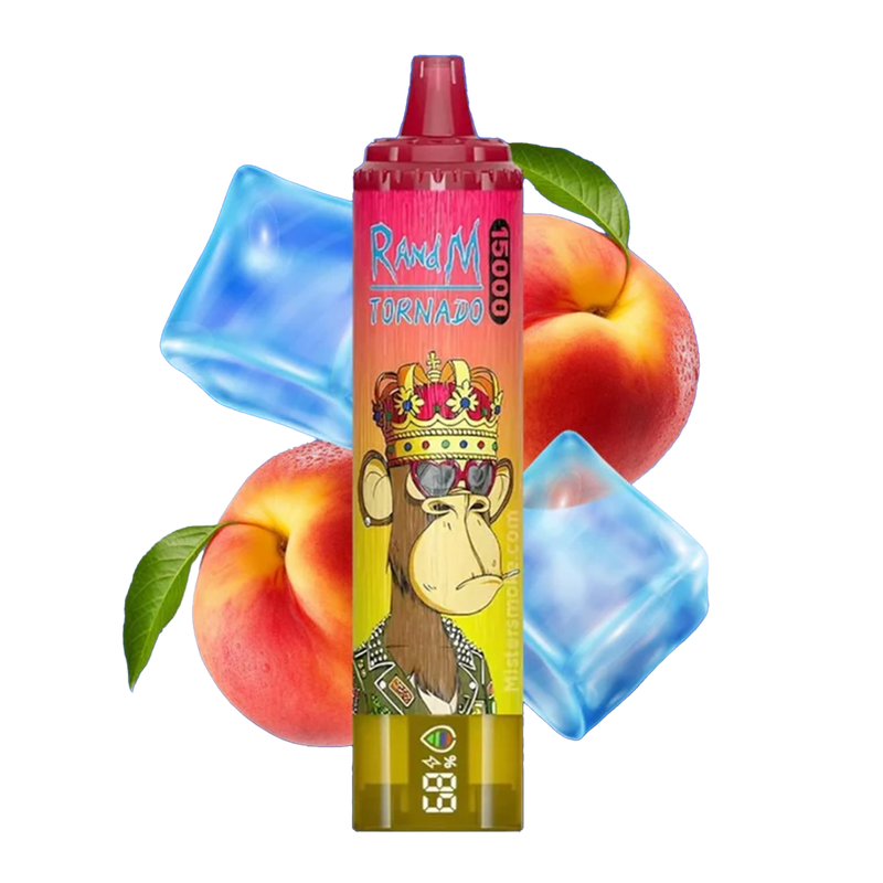 RandM Tornado 15000 Peach Ice