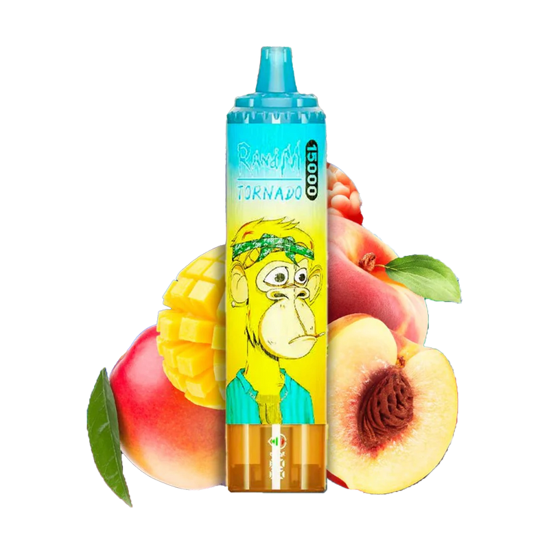 RandM Tornado 15000 Peach Mango