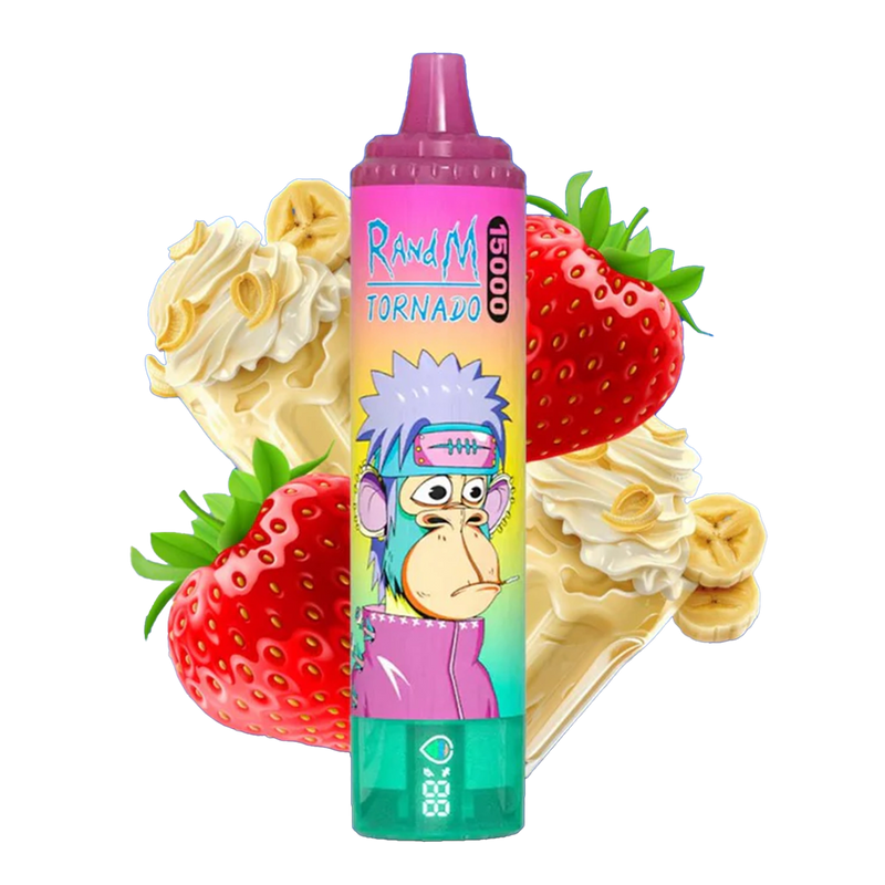RandM Tornado 15000 Strawberry Banana