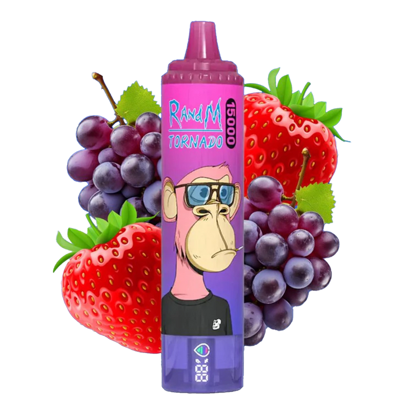 RandM Tornado 15000 Strawberry Grape