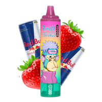 RandM Tornado 15000 Strawberry Red Bull