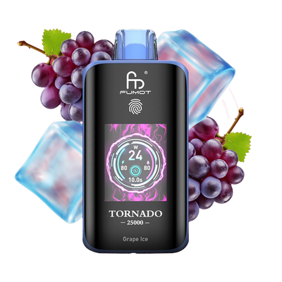 RandM Tornado 25000 Einweg Vape Grape Ice – 25000 Züge Produktbild