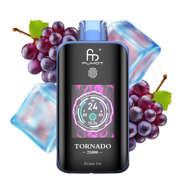 RandM Tornado 25000 Grape Ice
