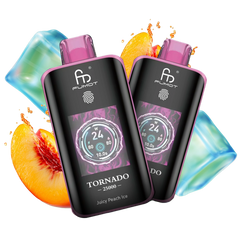 RandM Tornado 25000 Juicy Peach Ice