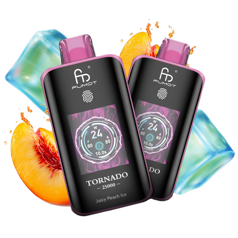RandM Tornado 25000 Juicy Peach Ice