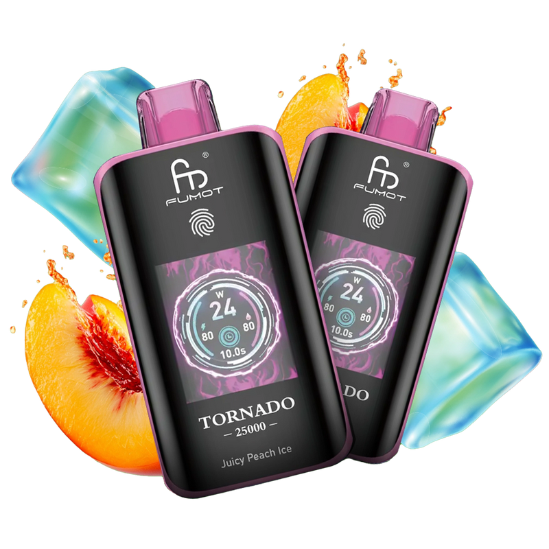 RandM Tornado 25000 Juicy Peach Ice