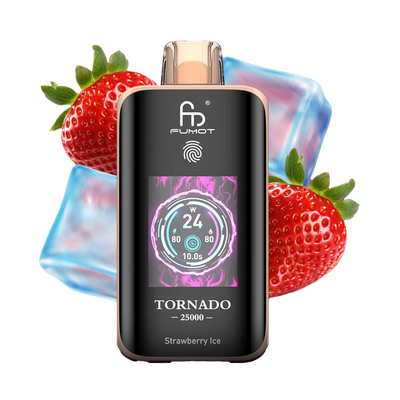 RandM Tornado 25000 Einweg Vape Strawberry Ice – 25000 Züge Produktbild