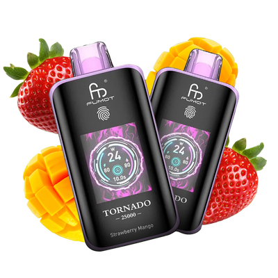 RandM Tornado 25000 Einweg Vape Strawberry Mango – 25000 Züge Produktbild