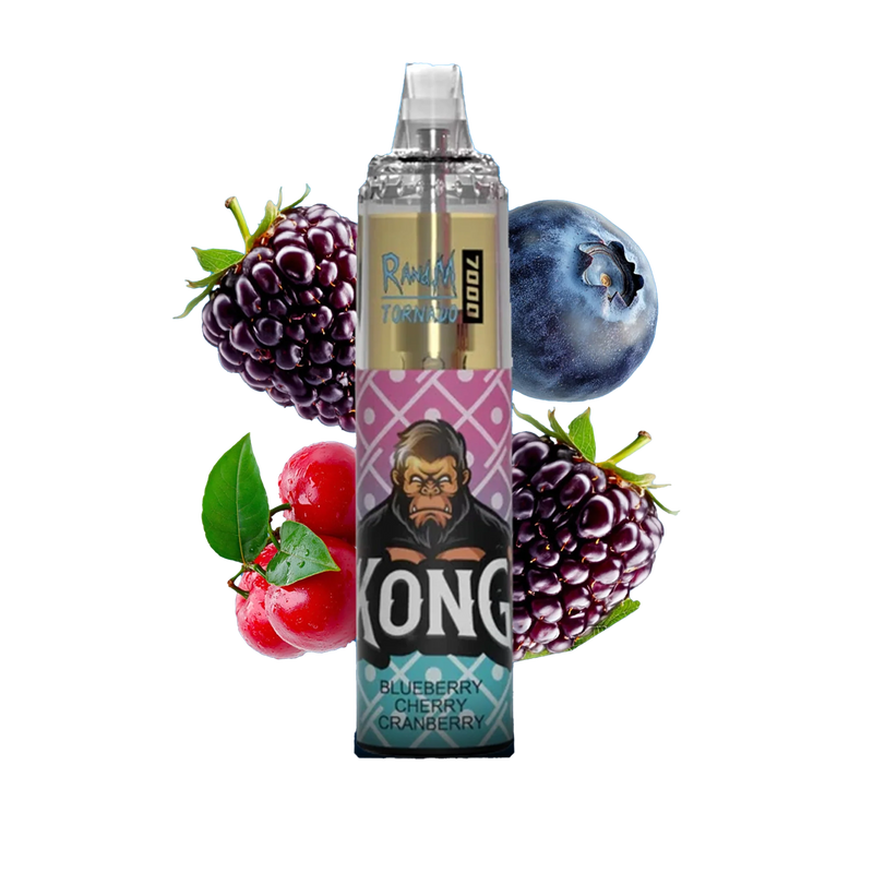 RandM Tornado 7000 Blueberry Cherry Cranberry