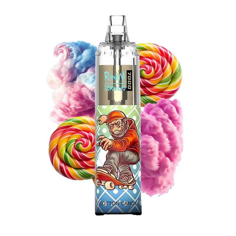 RandM Tornado 7000 Cotton Candy