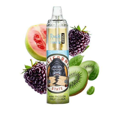 RandM Tornado 7000 Kiwi Passionfruit Guava