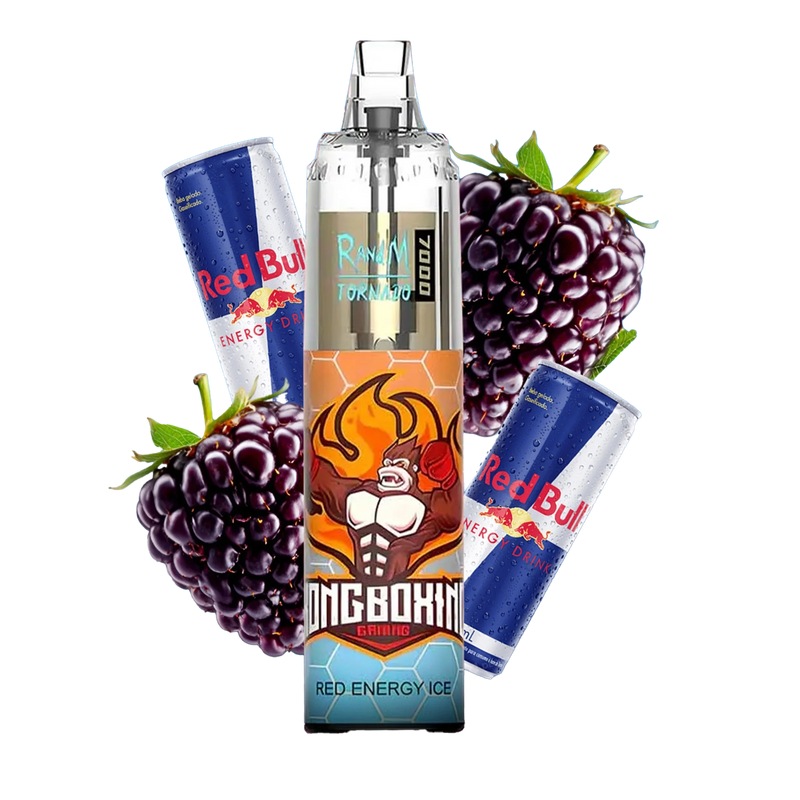 RandM Tornado 7000 Red Energy Ice