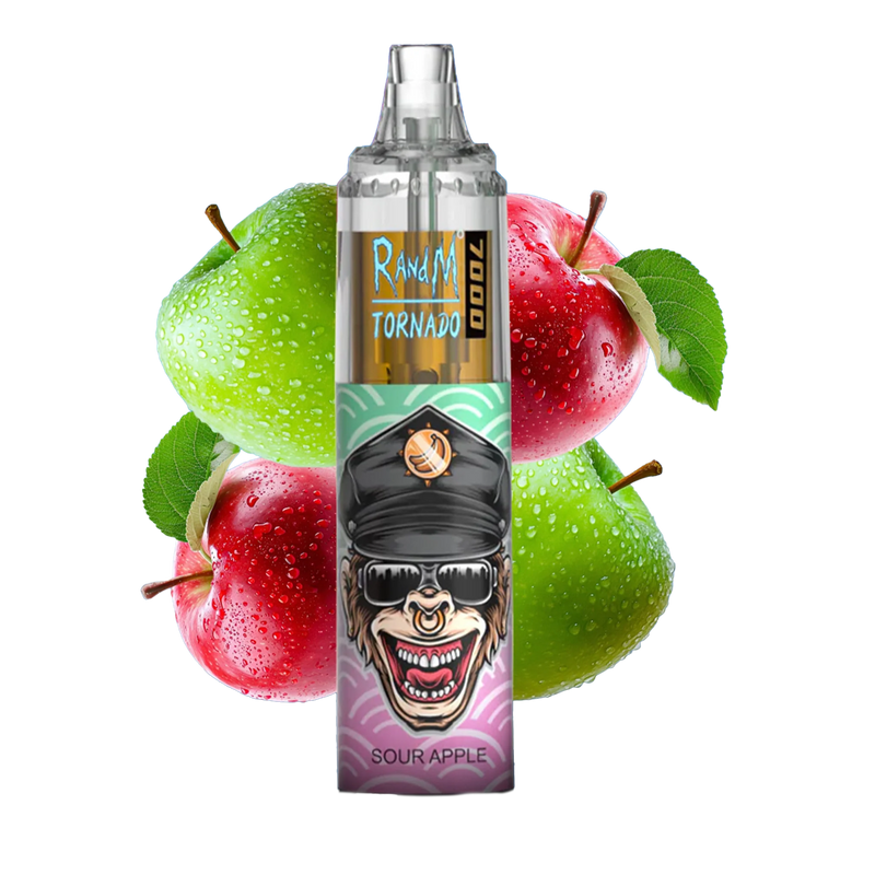 RandM Tornado 7000 Sour Apple