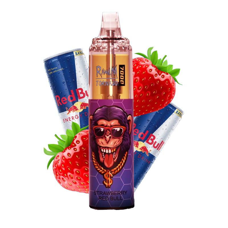 RandM Tornado 7000 Strawberry Redbull