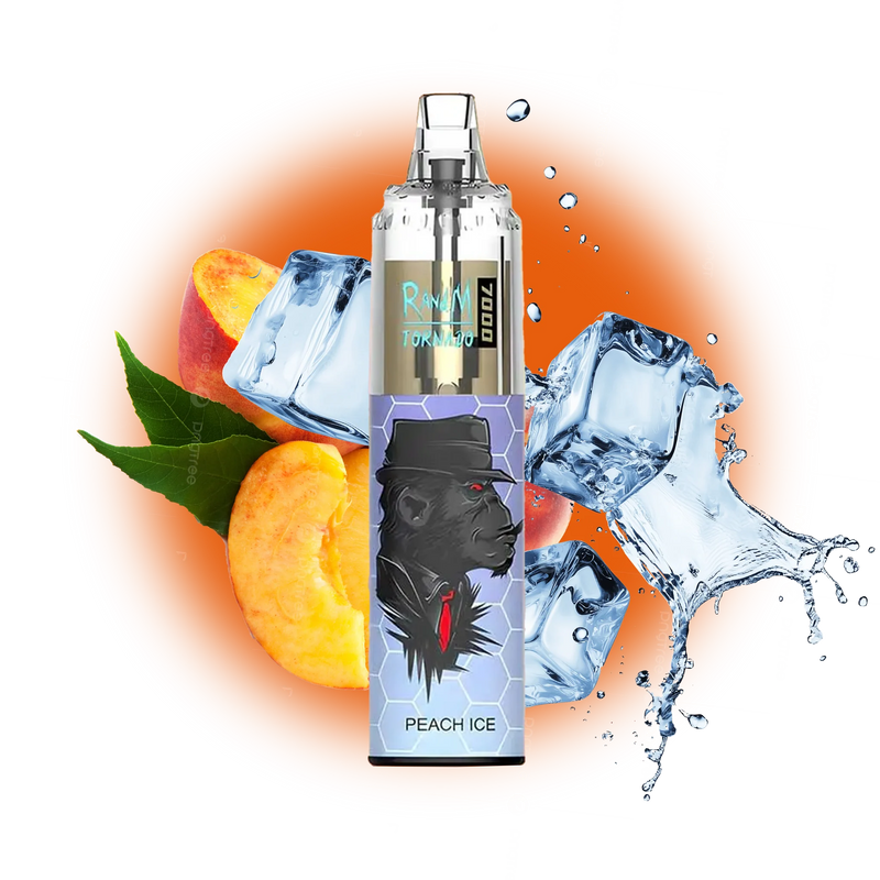 RandM Tornado 7000 Peach Ice